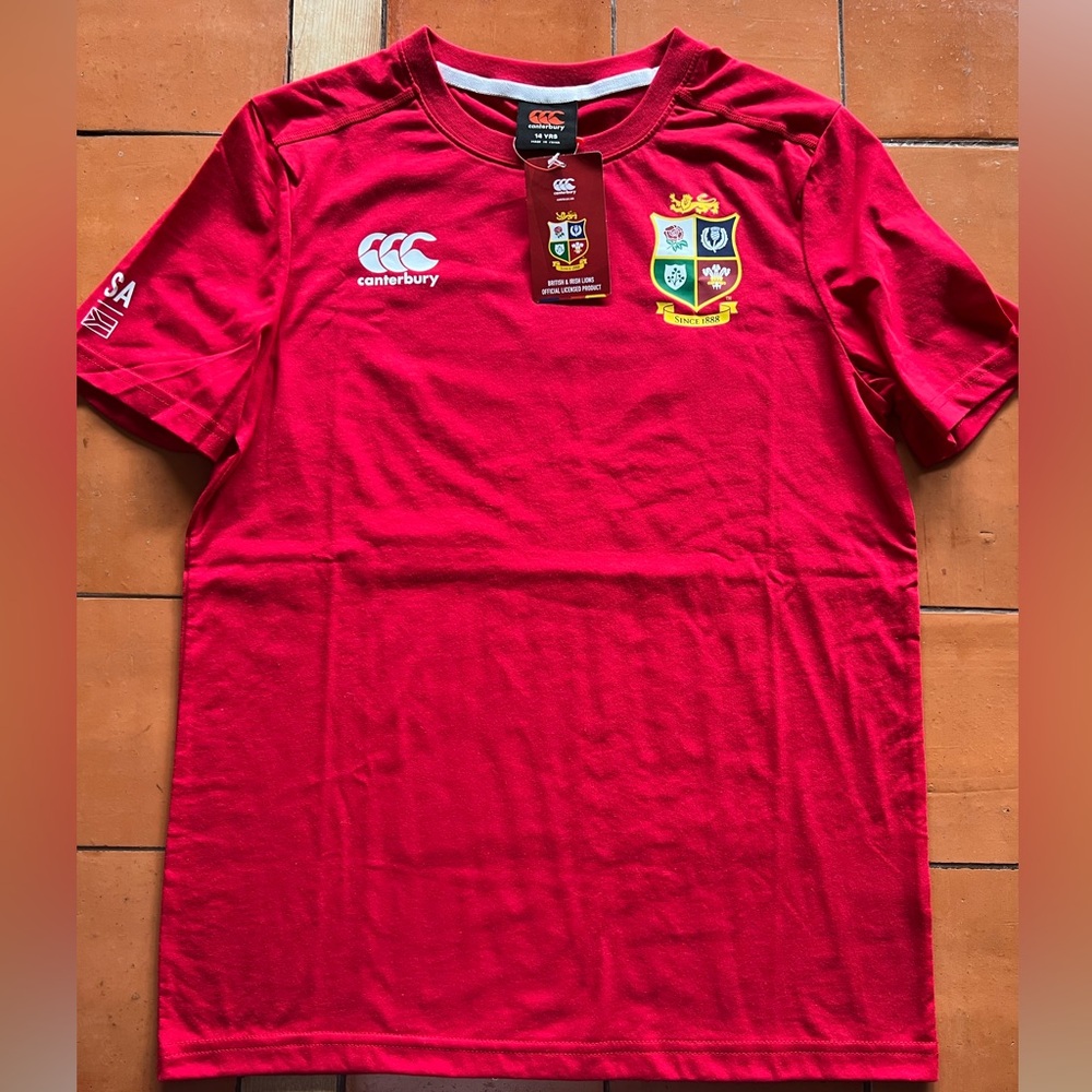 British & Irish Lions Official Licenced Tee Kids 14 Yrs